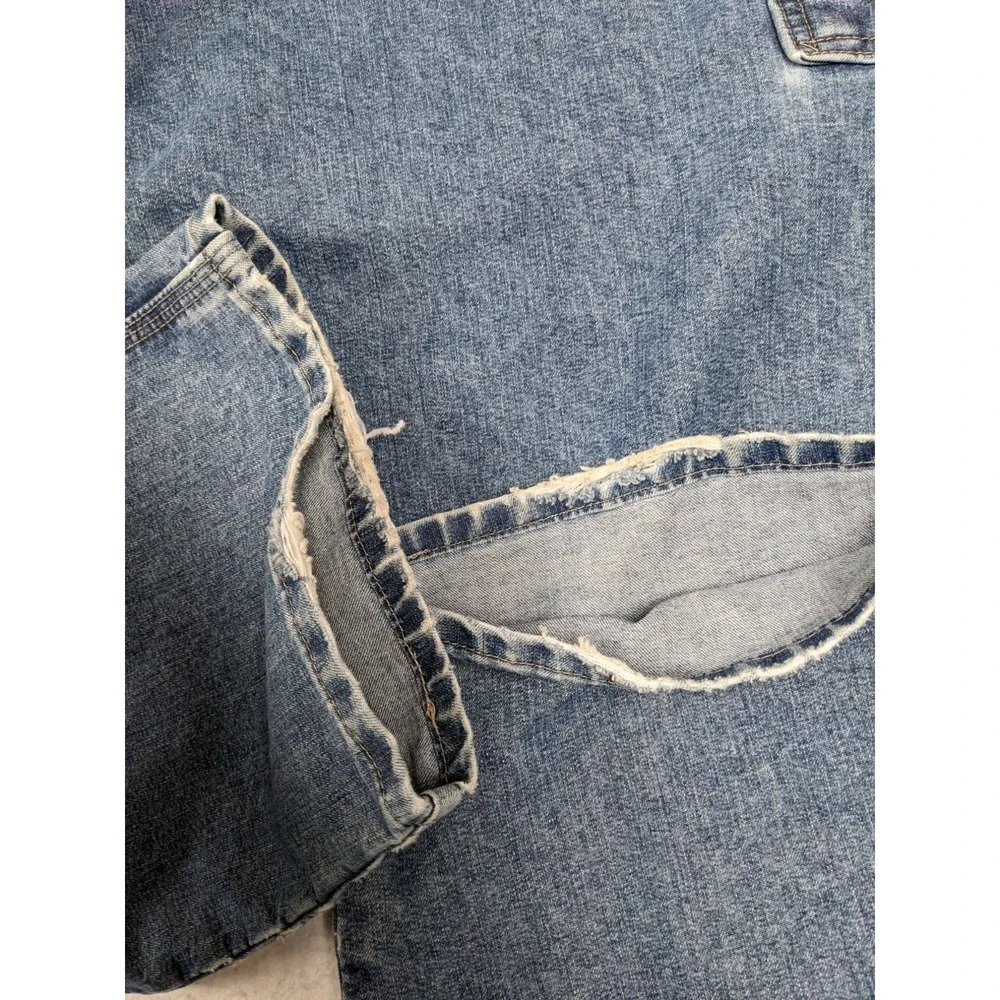 Wrangler Carpenter Jeans 40 x 32 Mens Blue Denim Cotton Blend